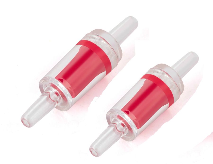 Airline none-return valves - check valves Red
