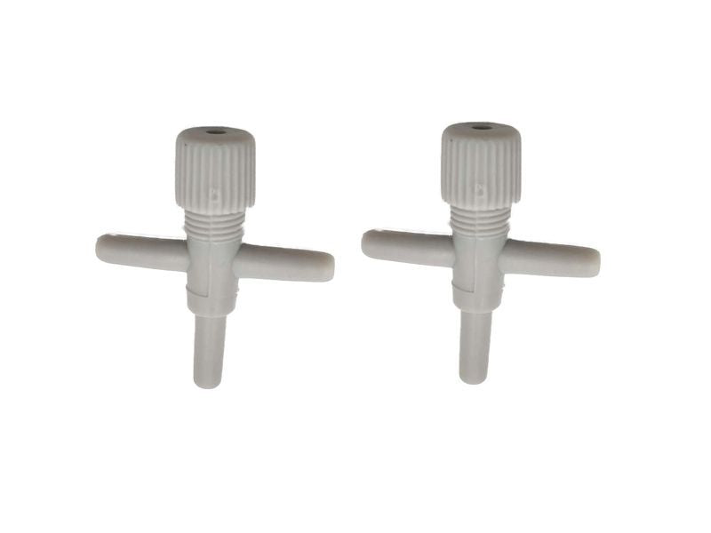 Airline Taps - 3-Way Air Line Control Valves - Grey