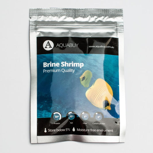 Foil Zip Lock decapsulated brine shrimp eggs