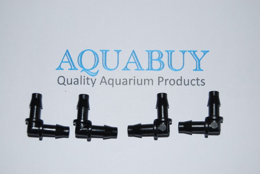 4mm 90 degree bends for Aquarium airline